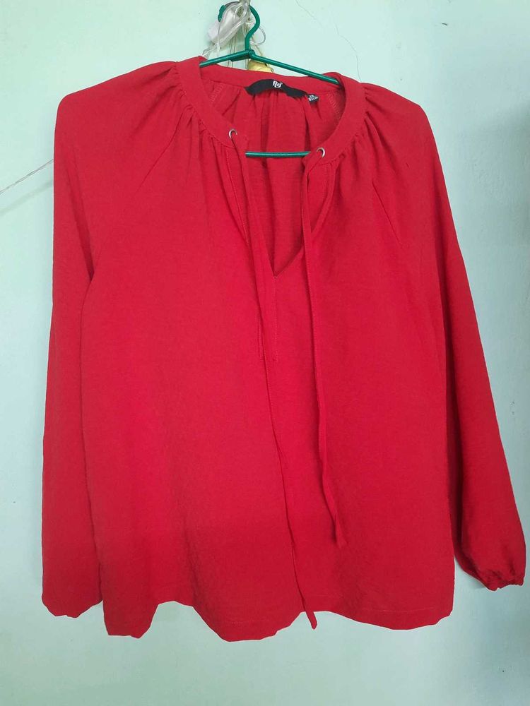 Dark Red Top