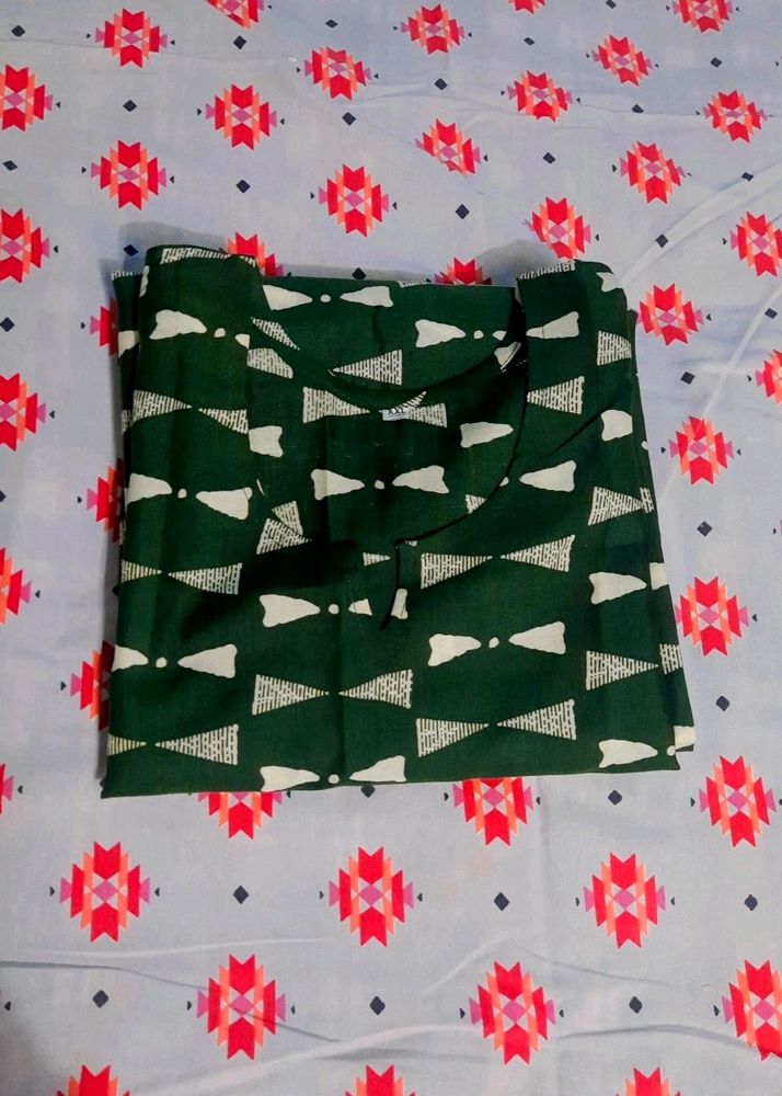 Mehendi Green Kurti