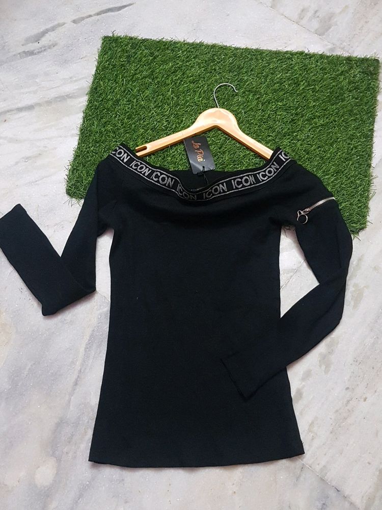 New Strechy Offshoulder Top