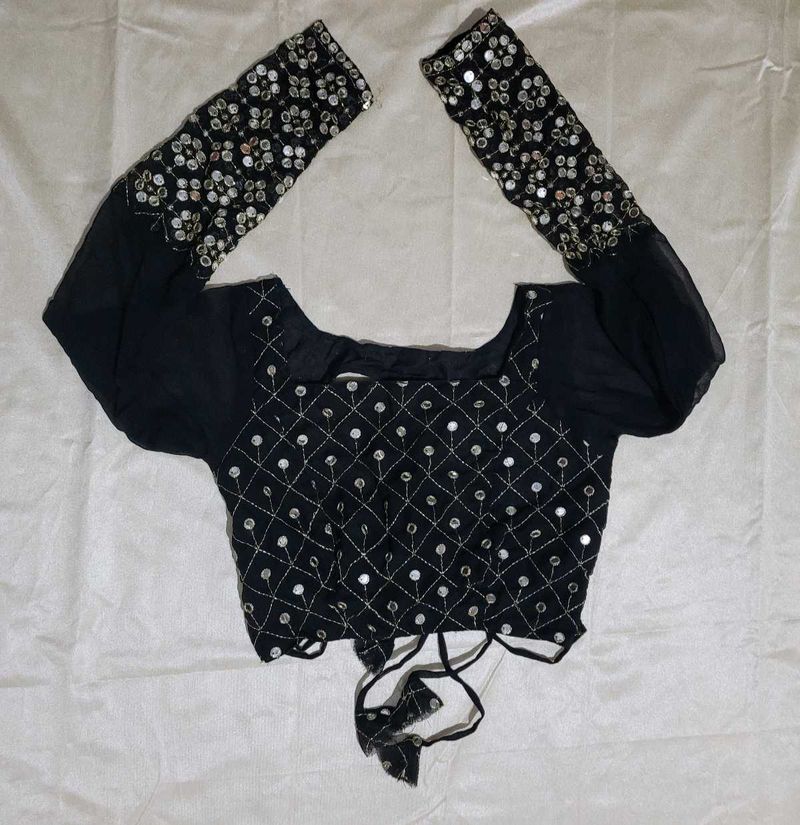 Black Mirror Work Blouse