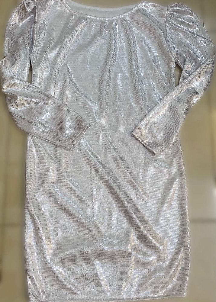 kids Silver Dress(6.5-7.5)CLEARING MY STOCK ASAP
