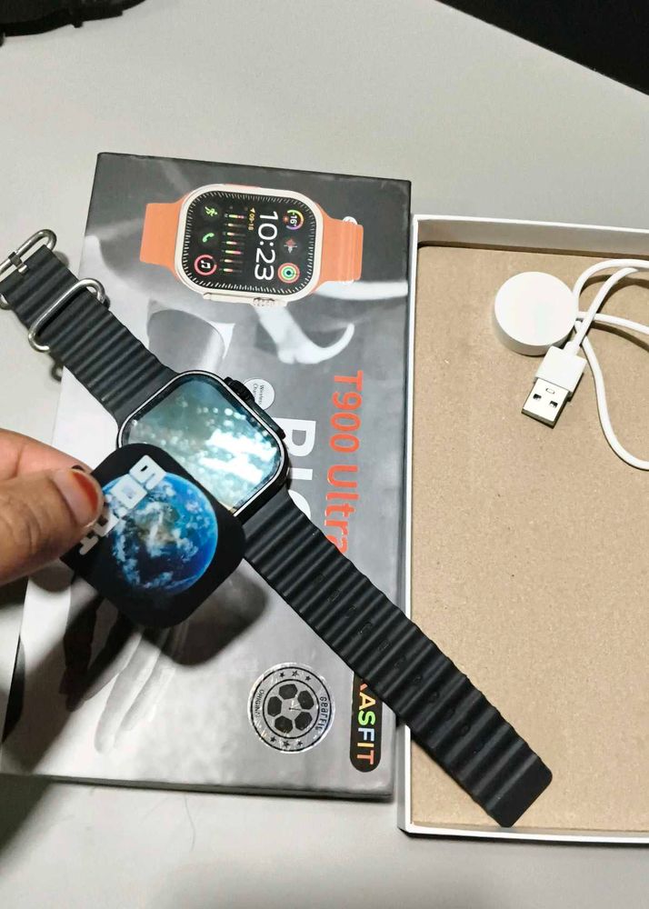 T900 Ultra Smart Watch - Black