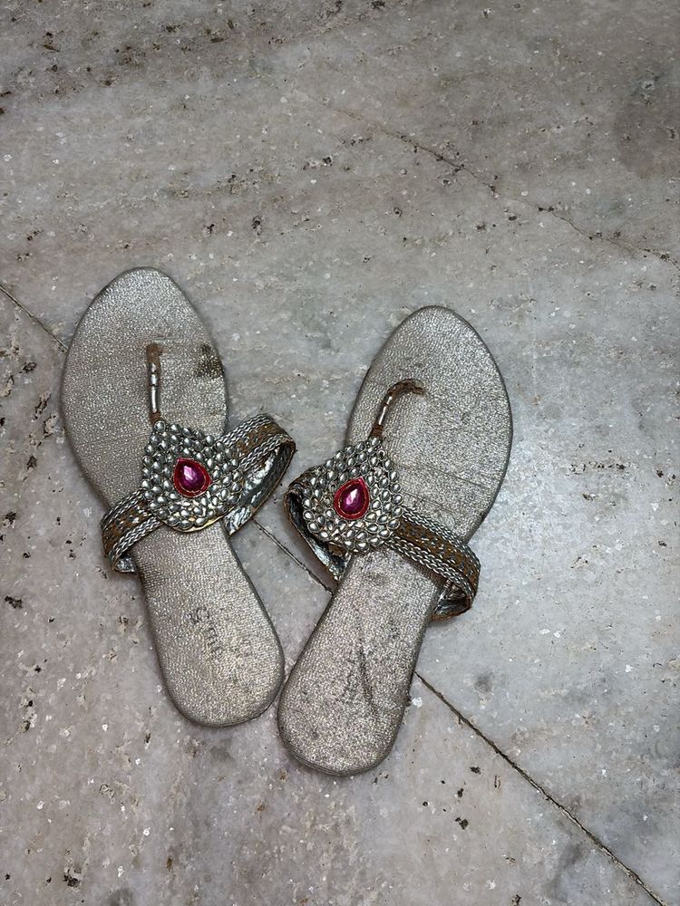 Elegant Embellished Flats
