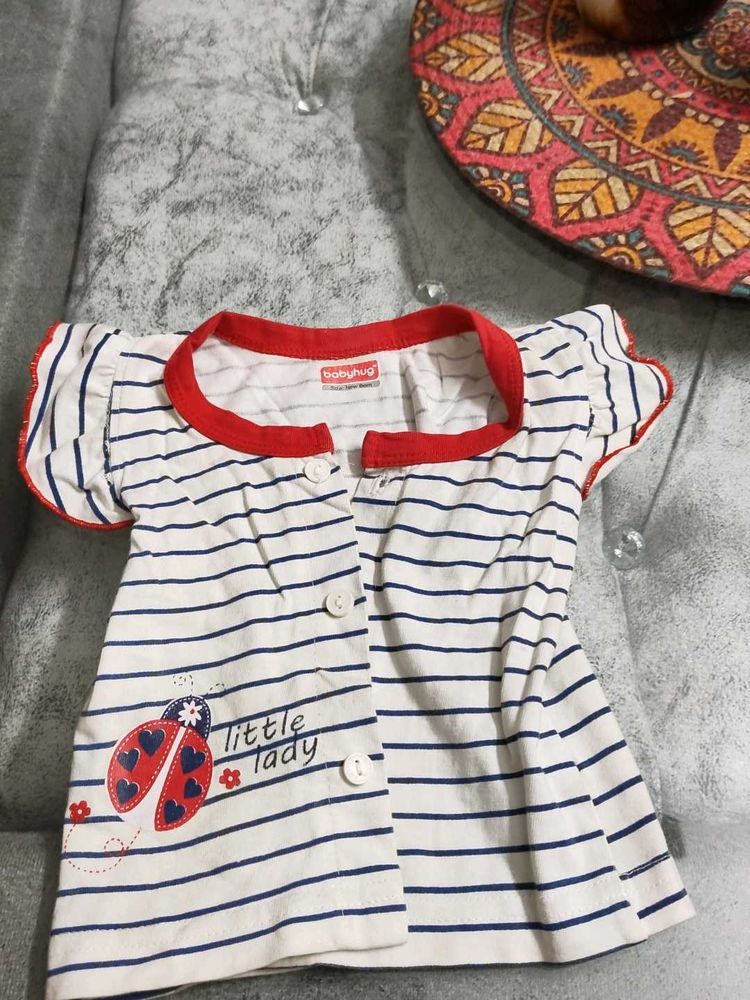 Cute Striped Baby Top