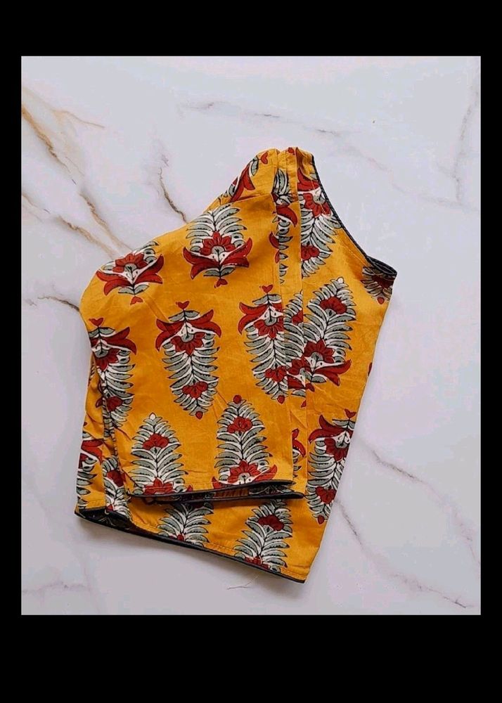 Ajhrakh Boatneck Blouse