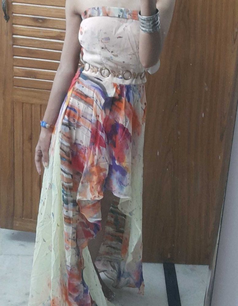 Multicolor Beachy Dress