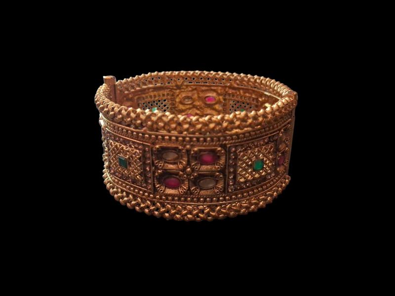 Ornate Gold Bangle