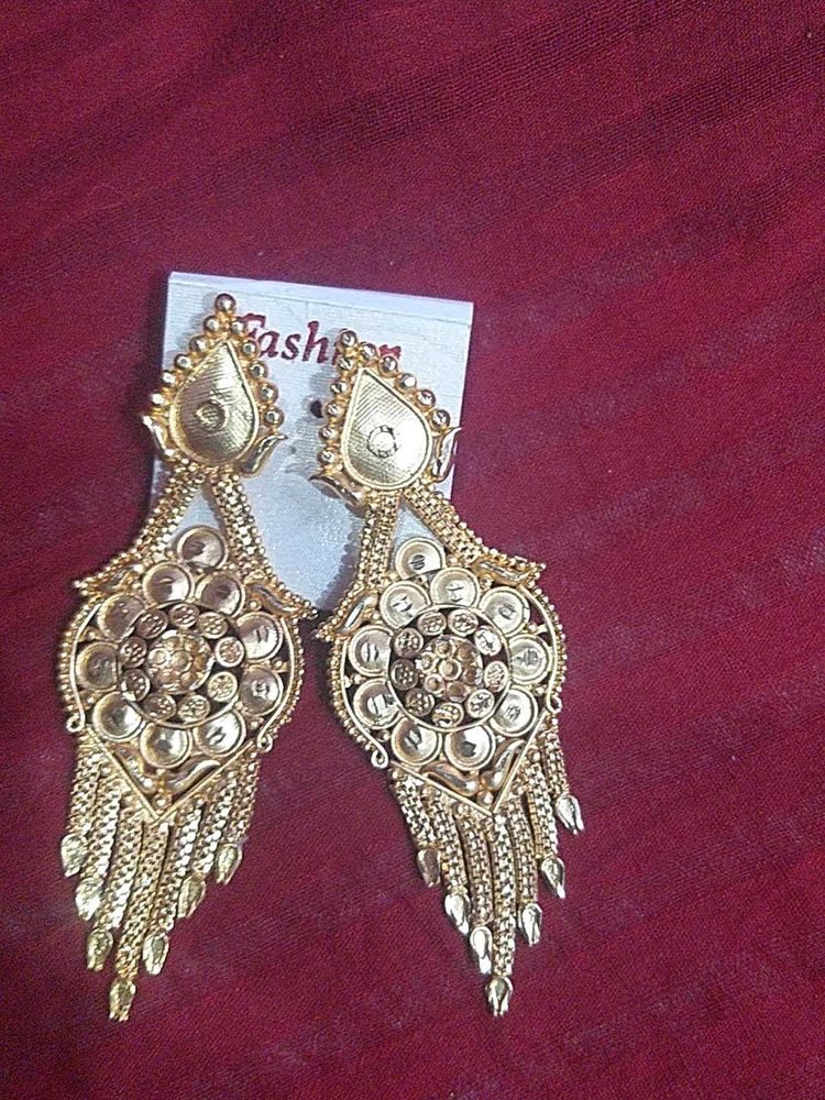 Gold-toned Earrings