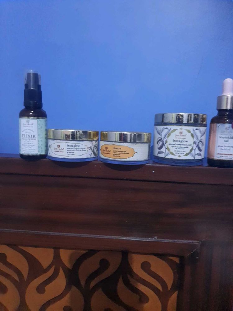 “Empty Glass Serum Bottles Combo | 2 Seru