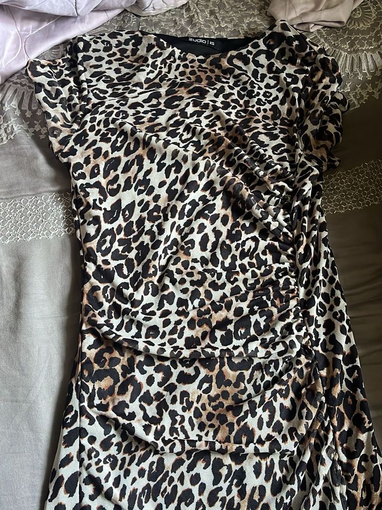 Studio.la Leopard Print Dress
