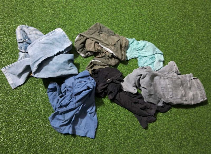 OLD USED CLOTHES