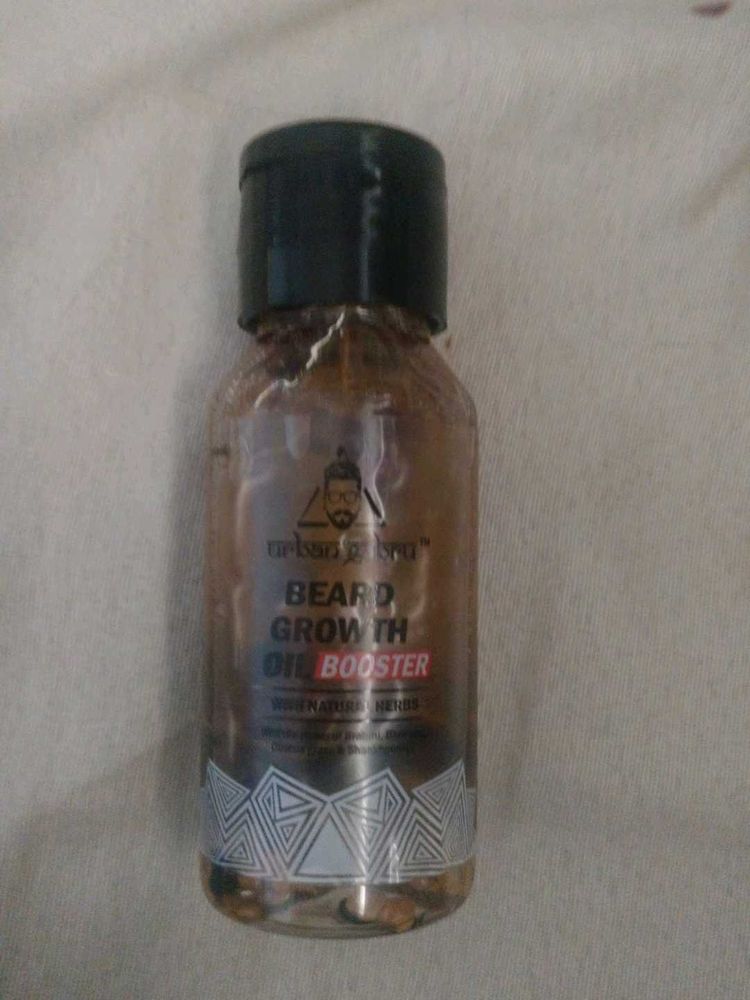 Beard Growth Oil Booster
