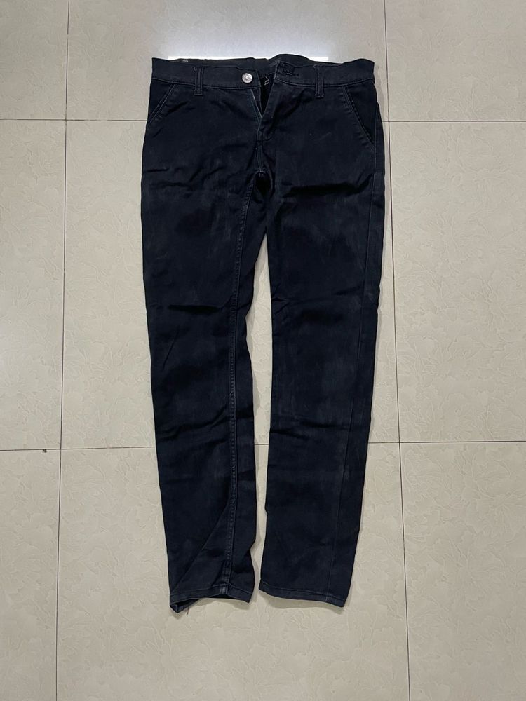 Dark Black Jeans