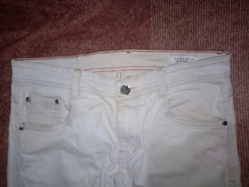 Off-white Zara Denim Jeans For Men.