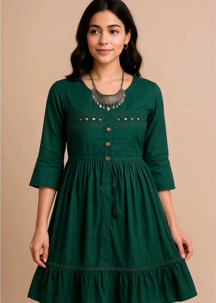 Elegant Green Dress(not used)