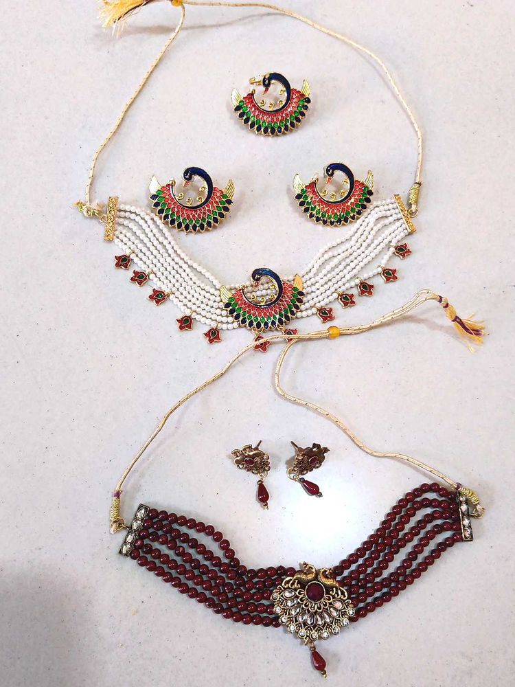 Elegant Necklace &amp; Earring Set