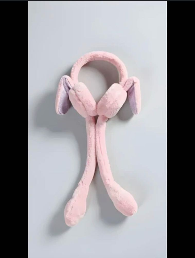 Trendy Korean Rabbit Ear Moving Cuff