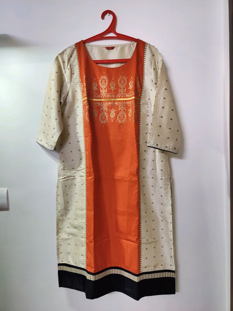 Silk Kurta From W