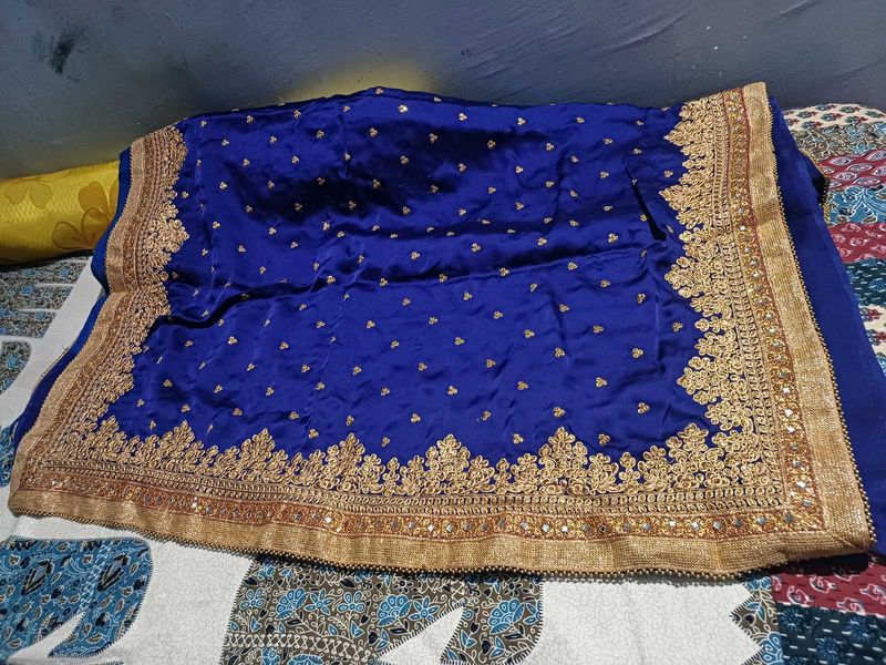 Good Condition With Stiched Designer Blouse