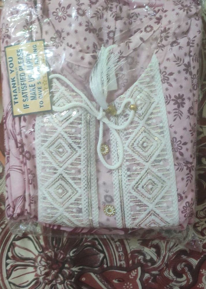 Pathani Salwar Kurta With Dupatta