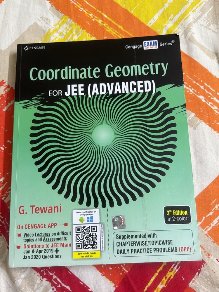 Coordinate Geometry For Jee Advanced (3rd Edition)
