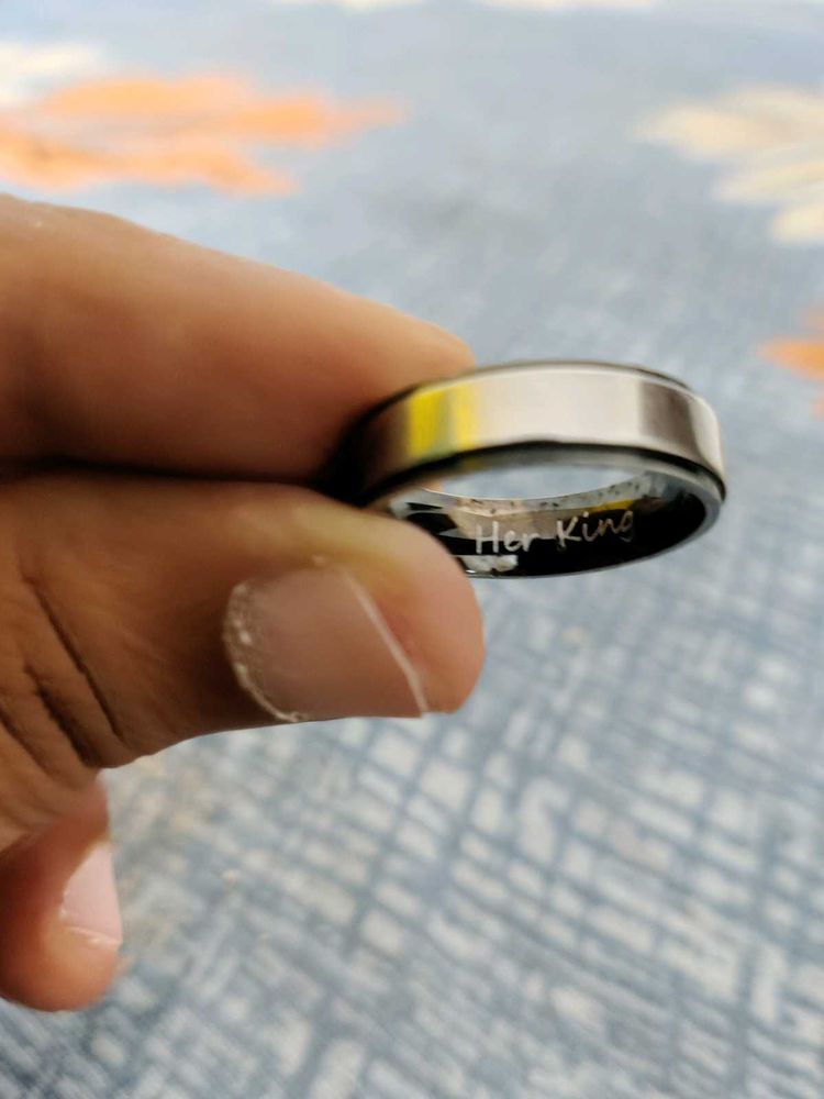 &#34;Her King&#34; Ring