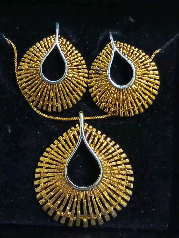 Sunset Glam- Necklace+Earring Set