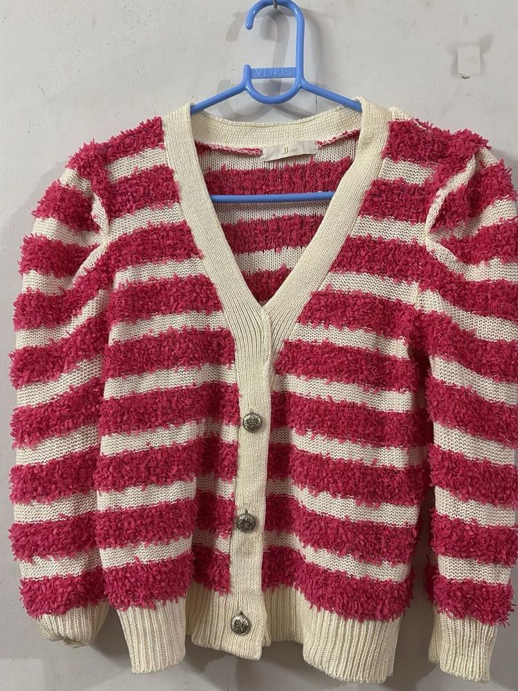 Pink Cardigan