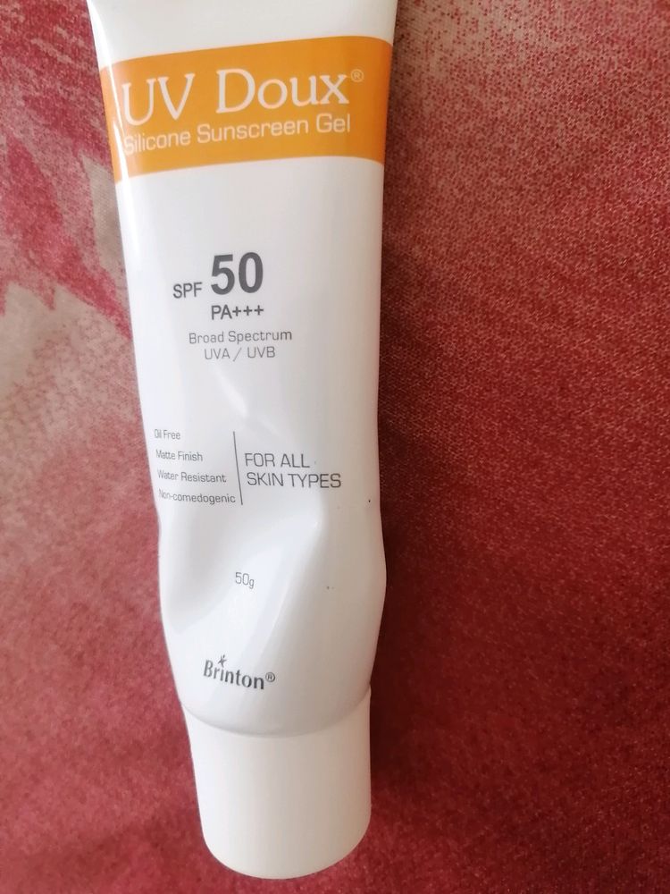 Sunscreen Uv Doux And Supratet Aqueous Gel