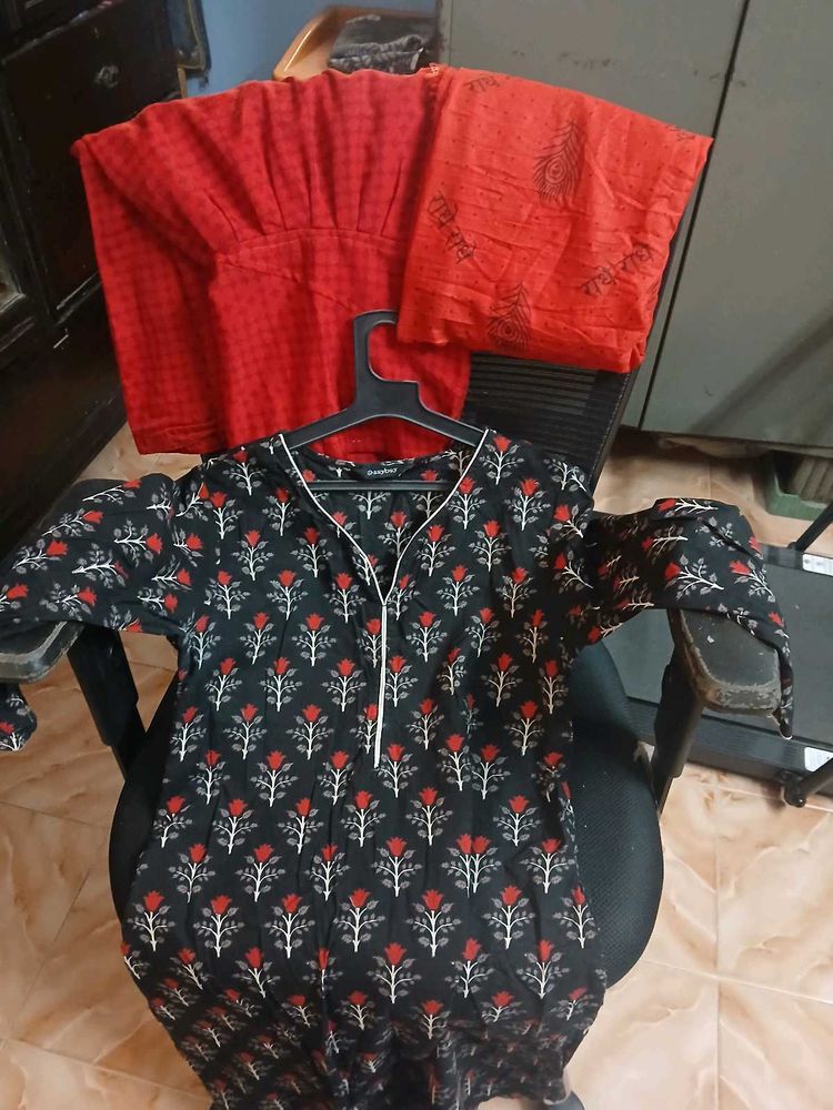 Stylish Printed Kurta Set