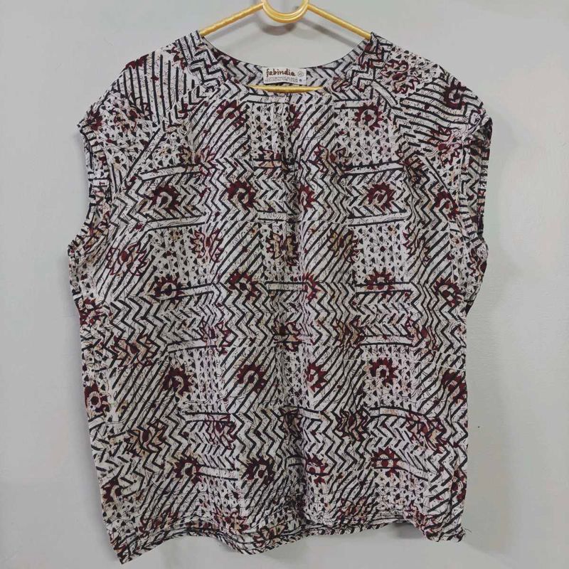 Fabindia Kalamkari Top