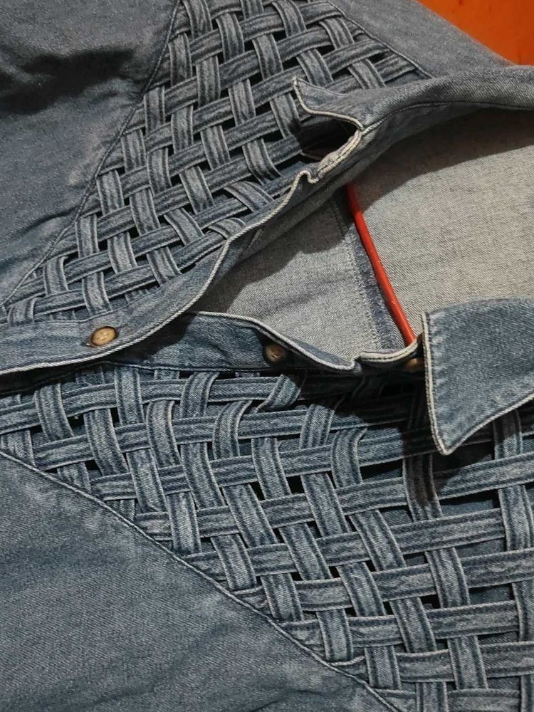 Woven Denim Shirt