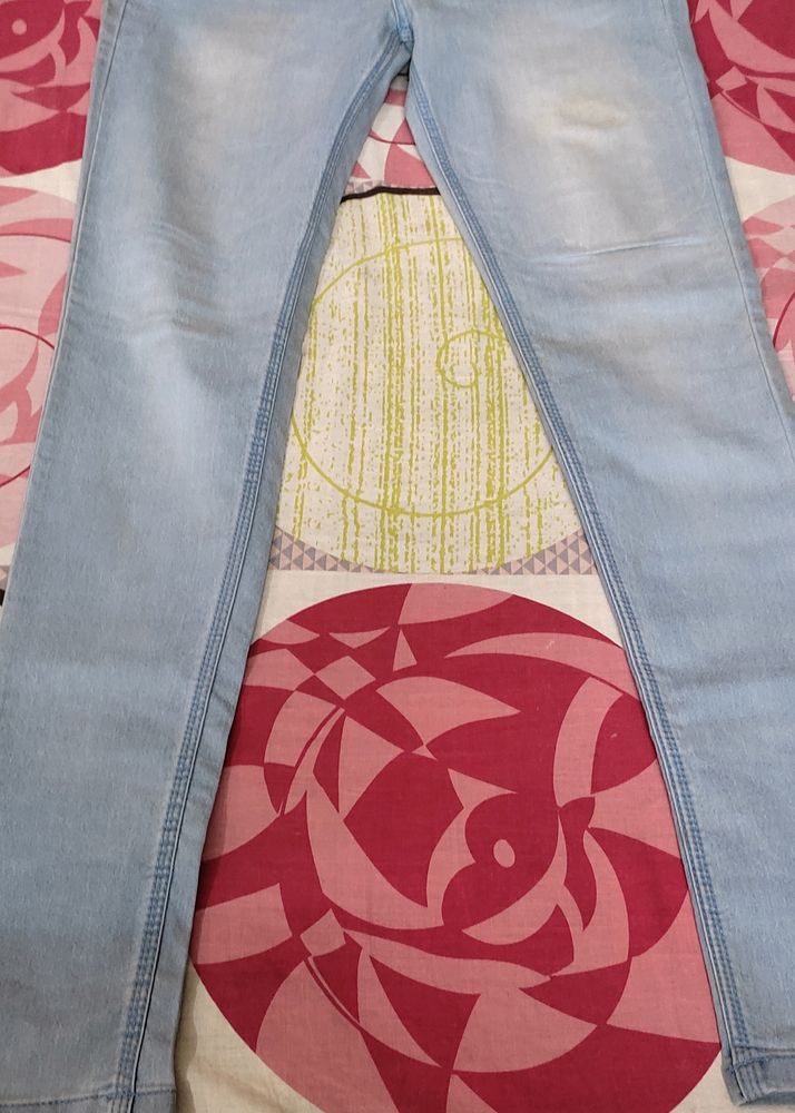 Denim👖light Sky Blue Jeans