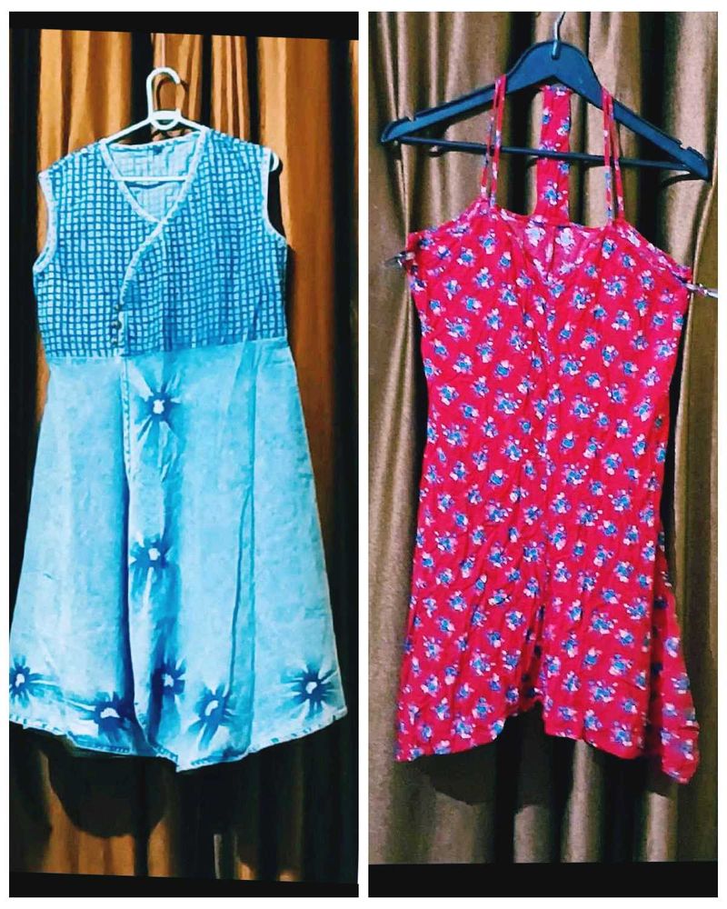 Combo Of 2 Dress Size 38 Inches