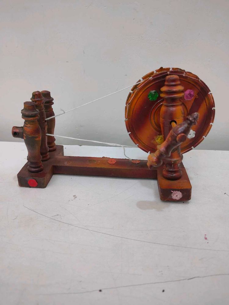 Beautiful Wooden Charkha
