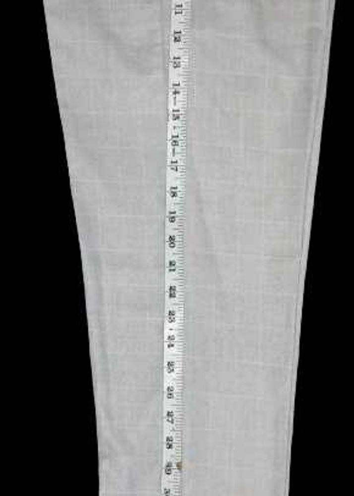 Grey Check Pattern Formal Pants - Elegant Look