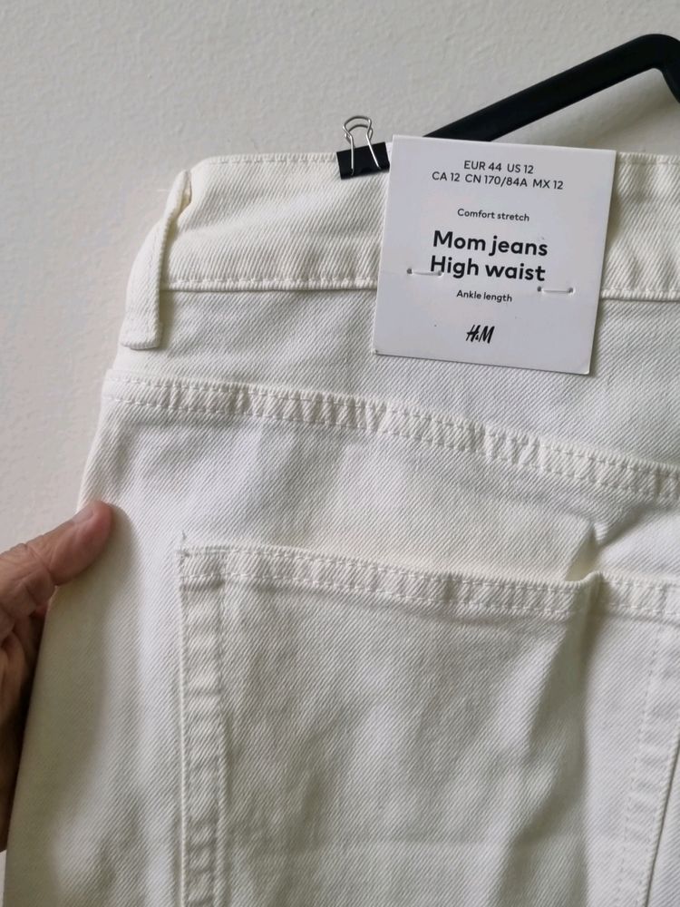 H&amp;M Women White Jeans