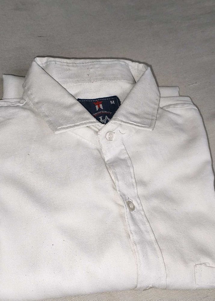 Pure lenin white shirt