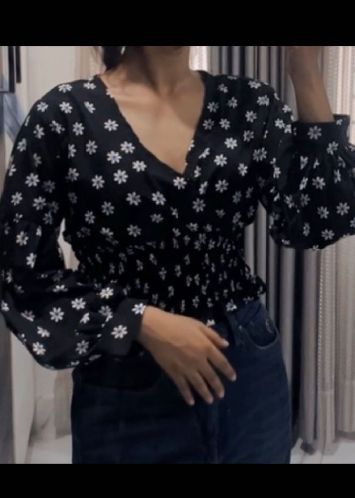 Floral Print Top🎀