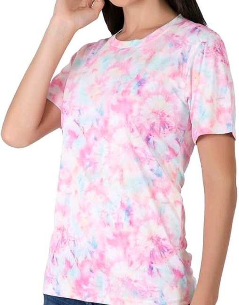 A Pink Multicolor Top