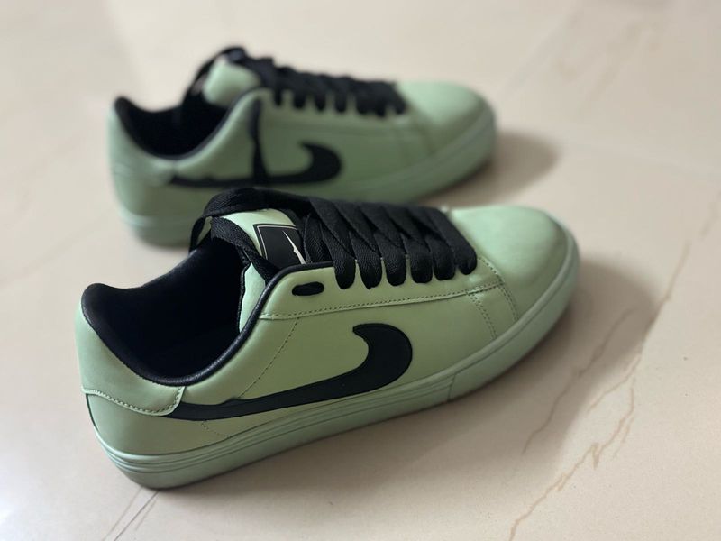 Stylish Green Sneakers