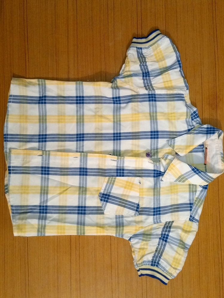 Brothers Fashion Yellow With Cheques