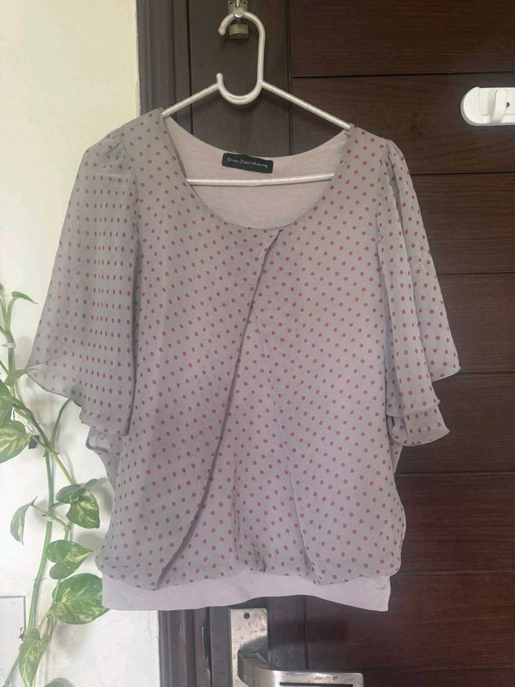 Polka Dot Top