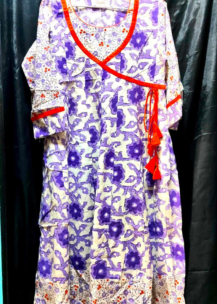 Unique Print Women&#39;s Anarkali Kurta