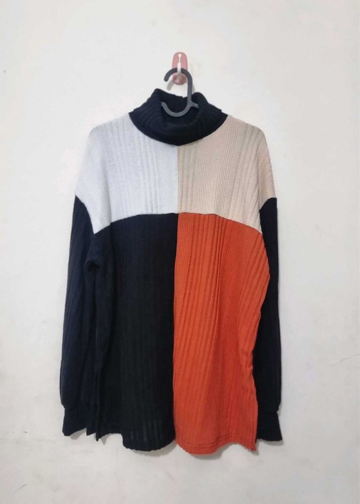 SHEIN Turtle Neck Sweater