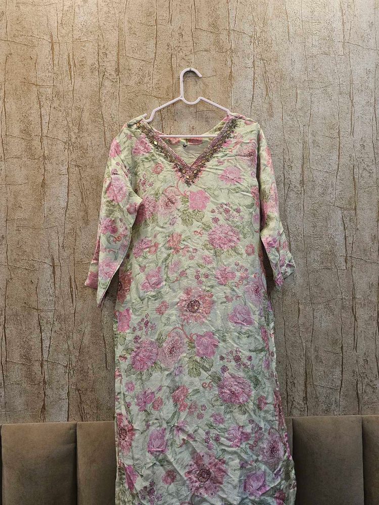 Brand New Jimmy Choo Fabric Kurta – Pastel Floral
