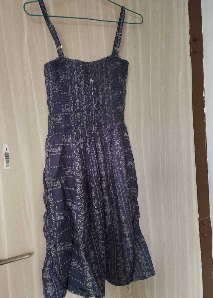 Blue Printed Sundress💙