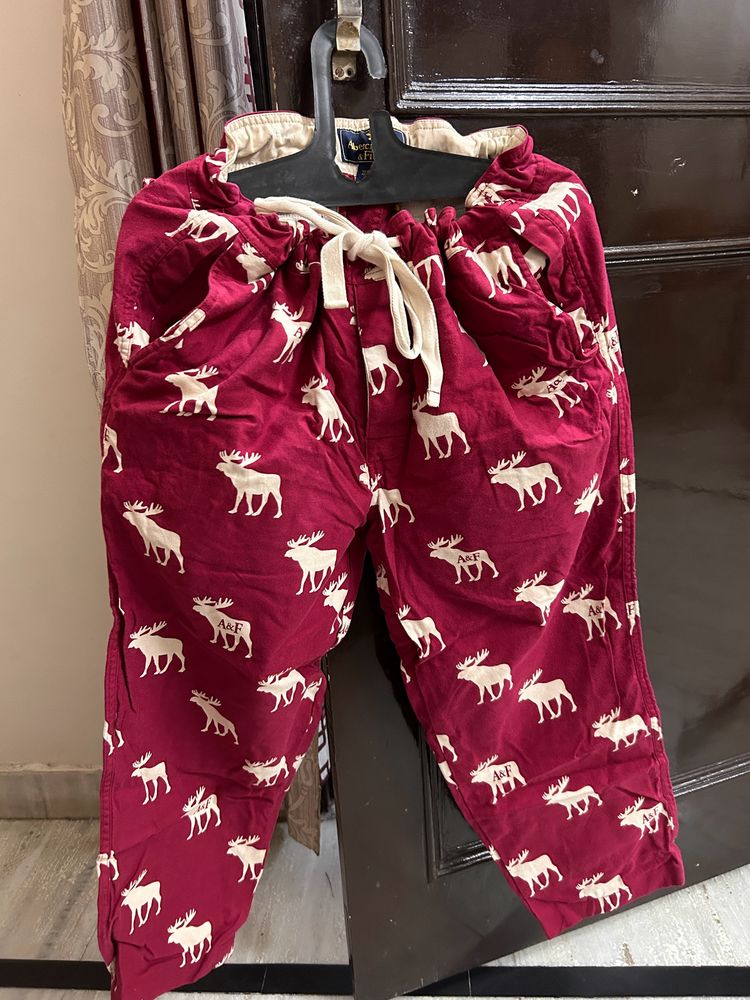 Reindeer Print Funky Trouser