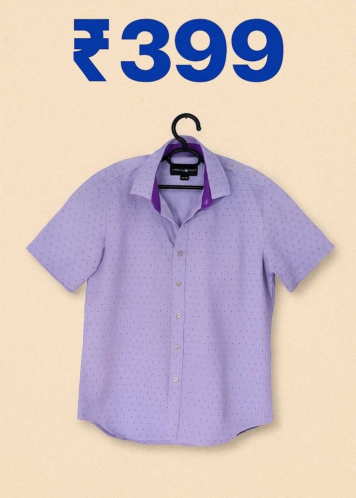 Lavender Casual Shirt