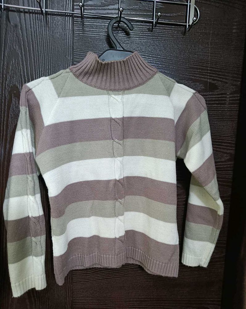 Turtle Neck Sweater For Teenage Girls